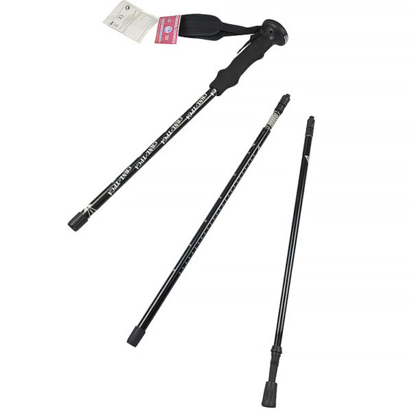 Telescopic led light walking stick, walking stick with light, trekking pole