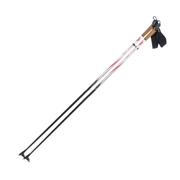 Signpost Aluminium Alloy Antishock Retractable nordic skiing, ski touring, cross-country skiing pole