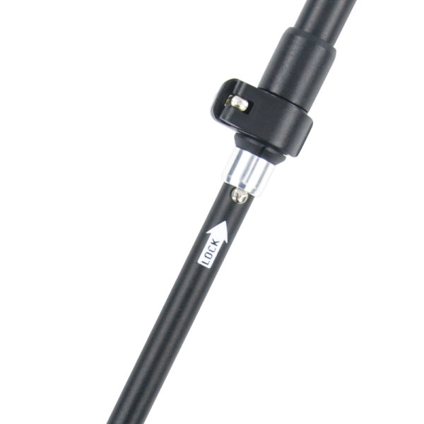 lightweight outdoor walking hiking stick adjustable 6061 aluminum trekking pole - Image 3