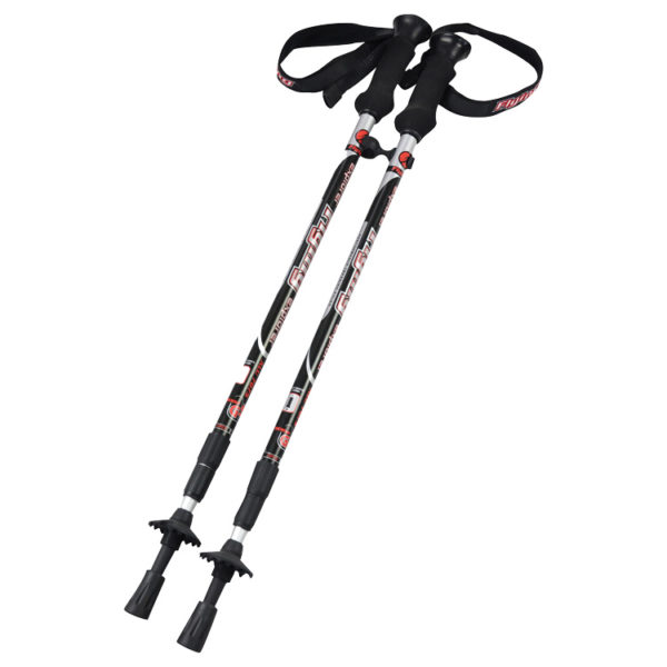 Factory price Anti Shock & Retractable walking pole, walking stick, trekking pole