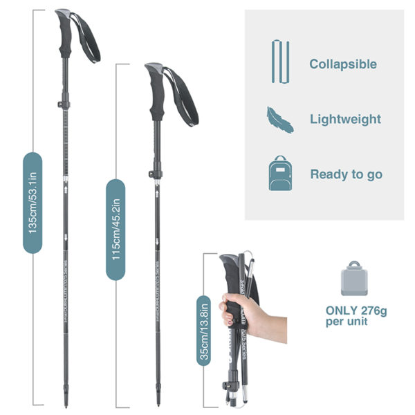 Newest Promotional Top Quality New Fashion folding walking stick - Image 5