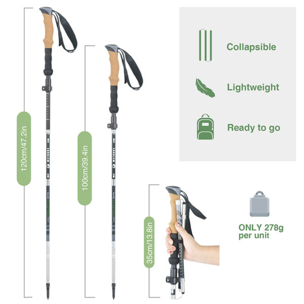 Hot Sale Latest walking stick aluminium with carrying bag folding walking stick - Image 4