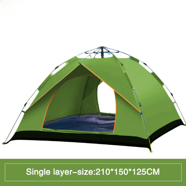 Light weight big waterproof custom camping tents outdoor travel portable3 4 person large personal tent - Image 5