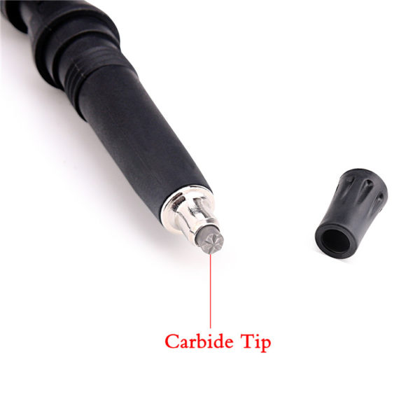 Wholesale 3 sections cork handle walking stick for hiking outdoor anti-skid trekking pole - Image 5