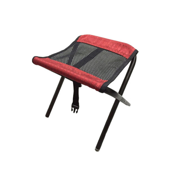 Foldable outdoor animal print camping chair - Image 2