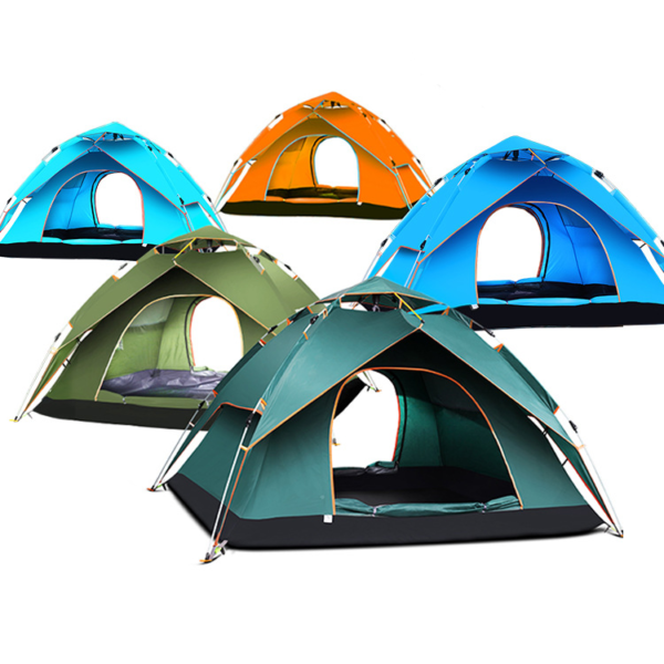 wholesale outdoor automatic camping-tents waterproof 2-3 person large camping tent - Image 4