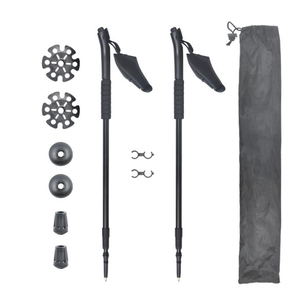 High quality multi purpose hiking pole aluminum adjustable trekking poles - Image 2