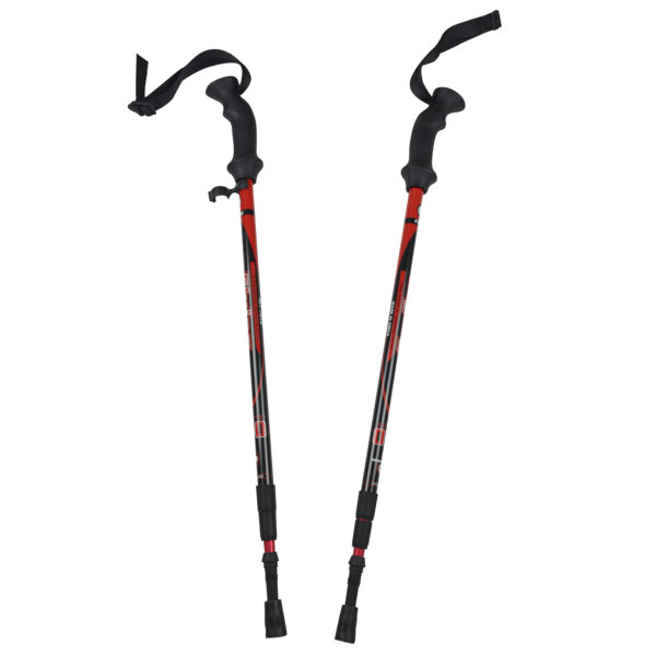 Custom aluminium trekking pole package hiking poles trekking climbing stick - Image 4