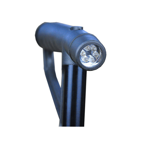 GS Approved aluminum telescopic crutch, walker crutch, elderly people walking stick with led light - Image 3