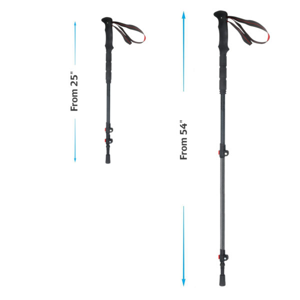 3K Carbon Fiber Trekking Pole - Image 6