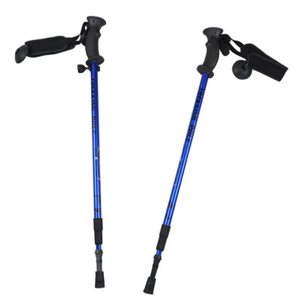 2015 new style telescopic walking stick, alpenstock walking stick, stainless steel walking stick