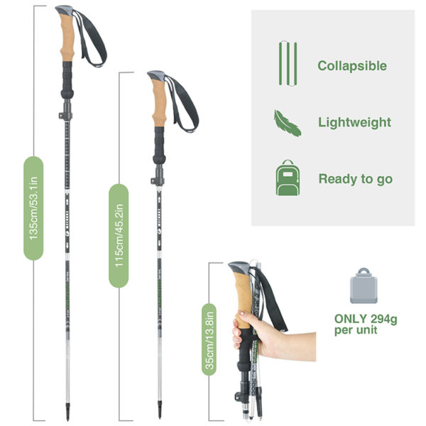 Customized Design High Quality Hot Sale Latest handle walking pole