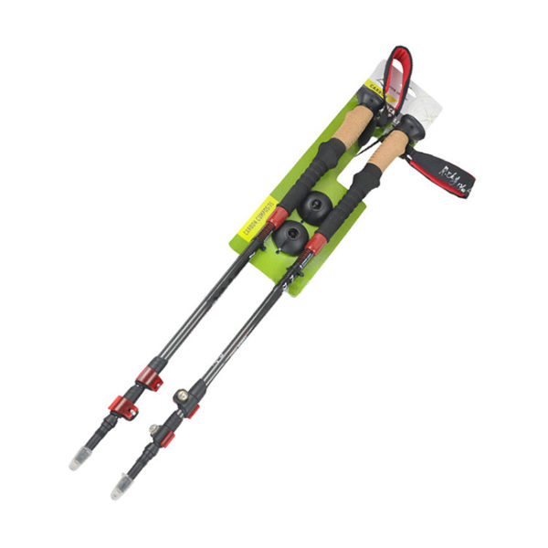 Customized Hot sale adjustable trekking pole, Flexible Walking Stick, folding trekking pole - Image 2