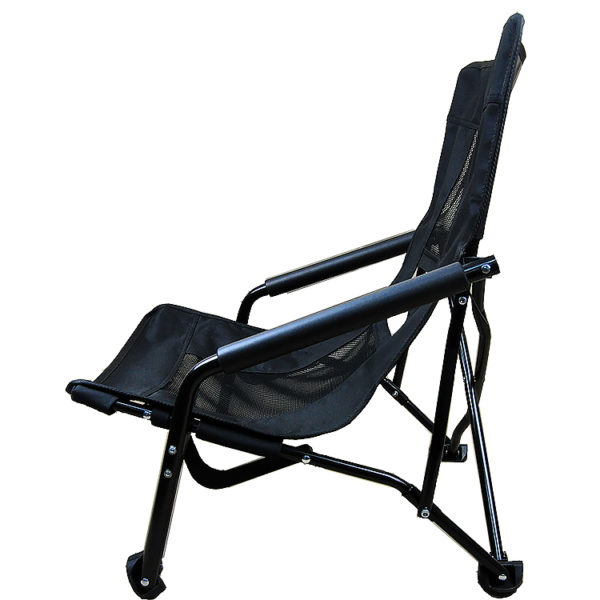 Customized Folding aluminum 6061 portable outdoor fabric camping recliner chair