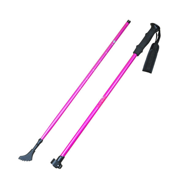 Custom set of 2 telescopic hiking pole aluminum 7075 two piece adjustable trekking poles - Image 3