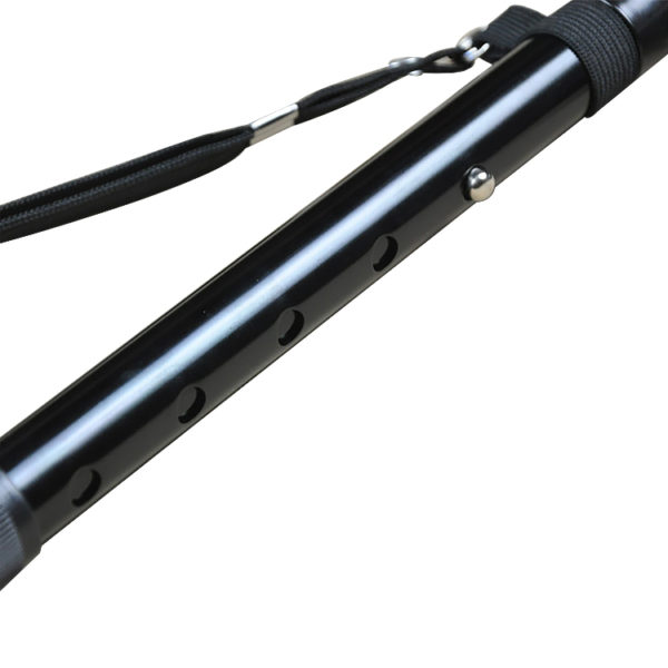 Aluminium folding flashlight walking cane old people crutch walking stick with led light - Image 5