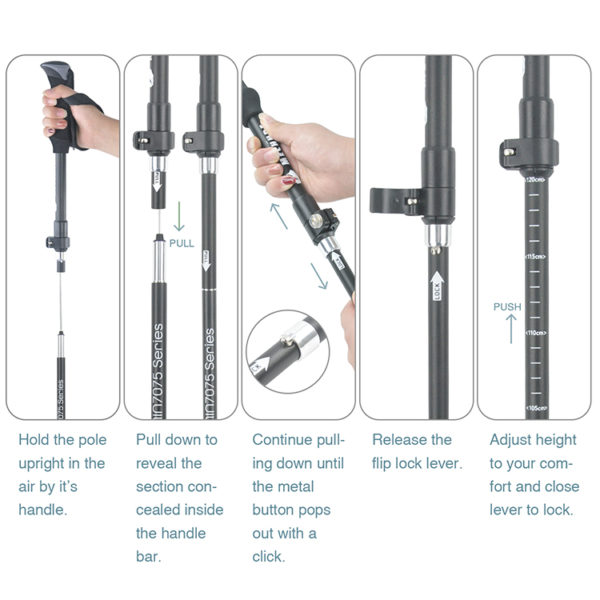 Popular Design OEM/ODM grip handle walking stick - Image 6