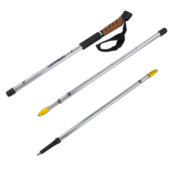 High quality free design custom trekking pole adjustable nordic walking stick - Image 4