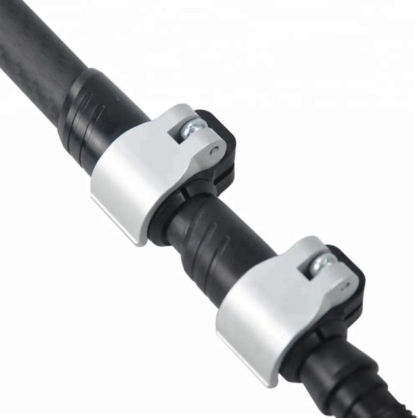 Stick for nordic walking ,hiking retractable aluminum telescopic walking stick plastic handle - Image 3