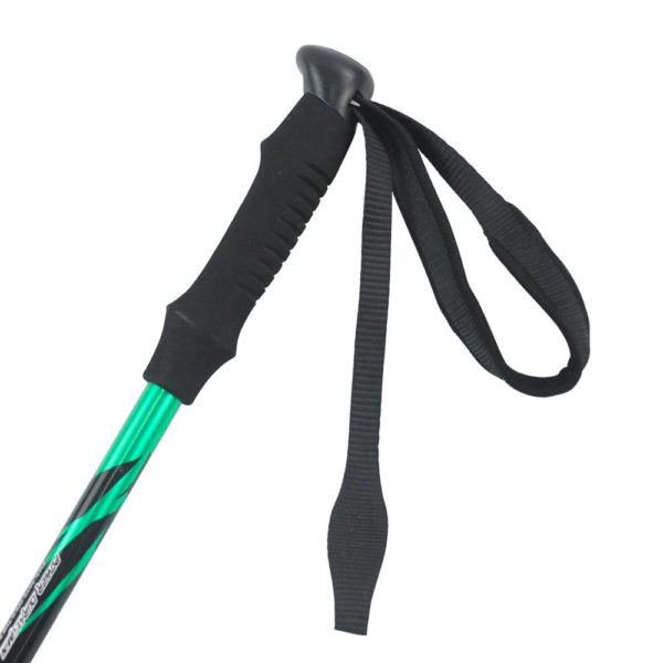 Wholesale Durable Collapsible Walking Stick Canes EVA Handle Hiking Climbing Poles Folding Trekking Poles - Image 3