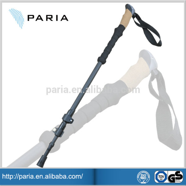 TUV GS approved carbon fiber hiking pole, carbon fiber telescopic trekking pole, climbing pole carbon - Image 2