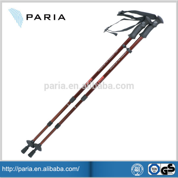 High Quality PP/PVC grip trekking pole, carbon aluminum trekking stick, PP/PVC handle walking stick - Image 5