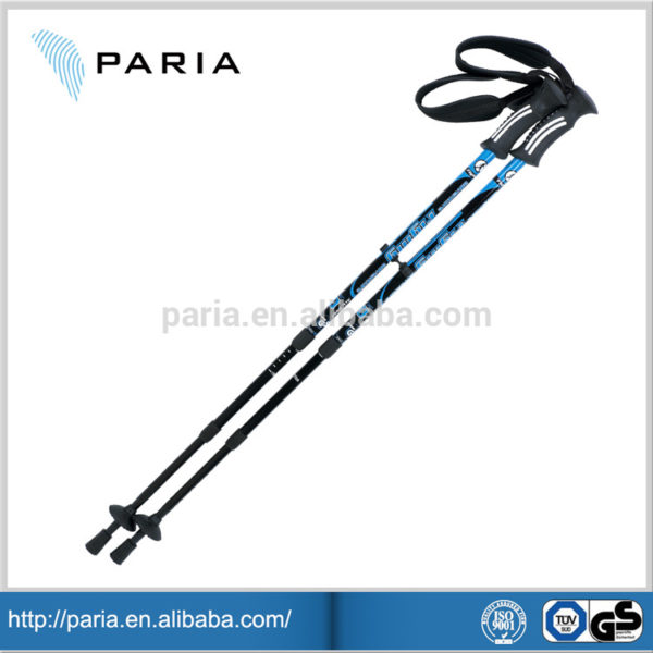 High Quality PP/PVC grip trekking pole, carbon aluminum trekking stick, PP/PVC handle walking stick - Image 2