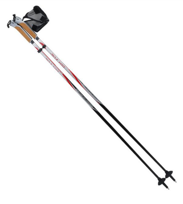 Amazon hot sales Winter New Design custom telescopic Aluminium adjustable telescoping poles - Image 2