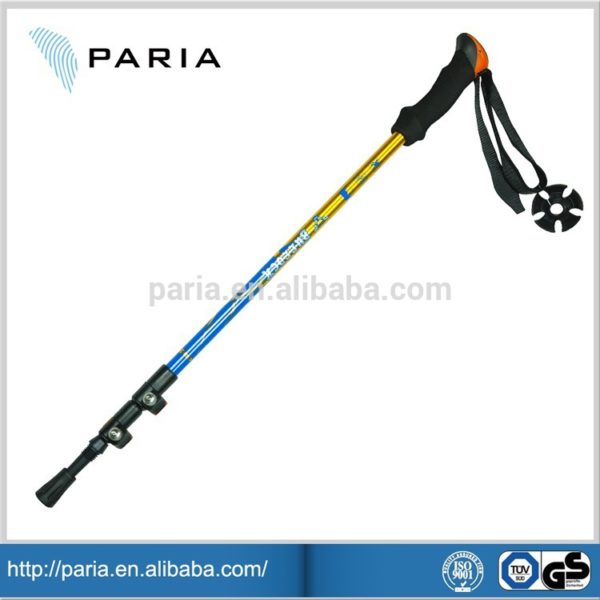 Hot Sale 2020 GS approved trekking pole quick lock, alpenstock, mountain climbing stick - Image 5