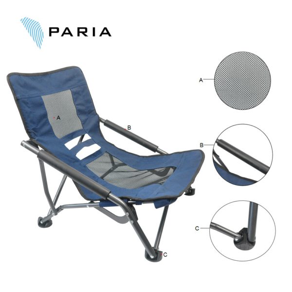 Folding aluminum 6061 beach chair moon chair target - Image 2