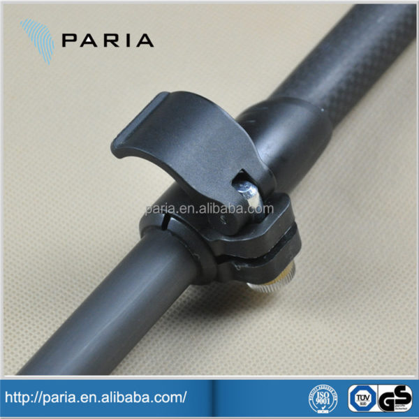 TUV GS approved carbon fiber hiking pole, carbon fiber telescopic trekking pole, climbing pole carbon - Image 3