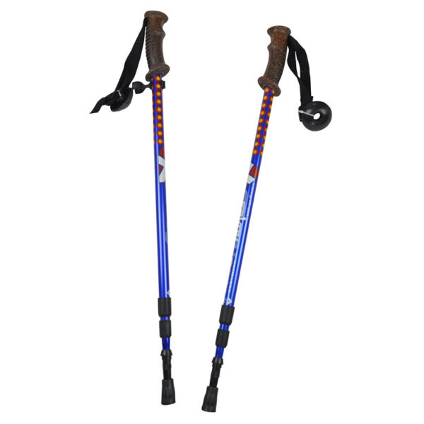 Adjustable cork handle carbon fiber walking stick canes trekking pole - Image 5