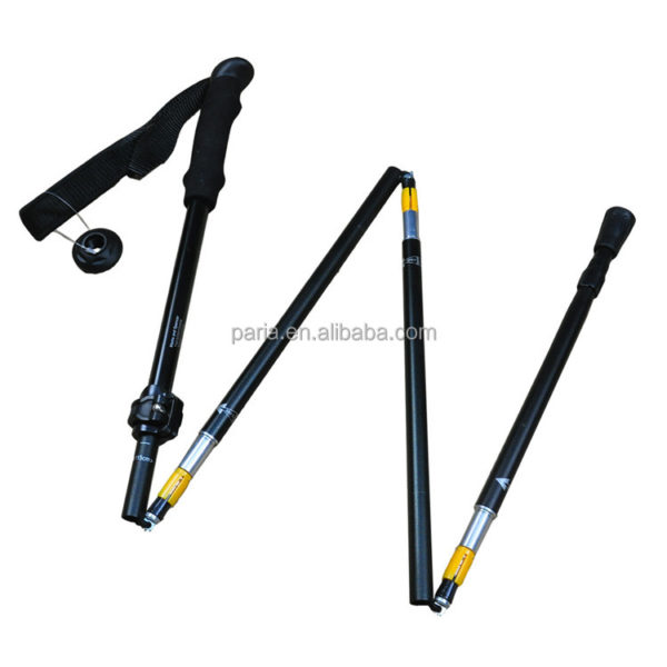 2020 hot sale quick lock Extreme Light Carbon Fiber Trekking Pole Hiking poles pair - Image 5