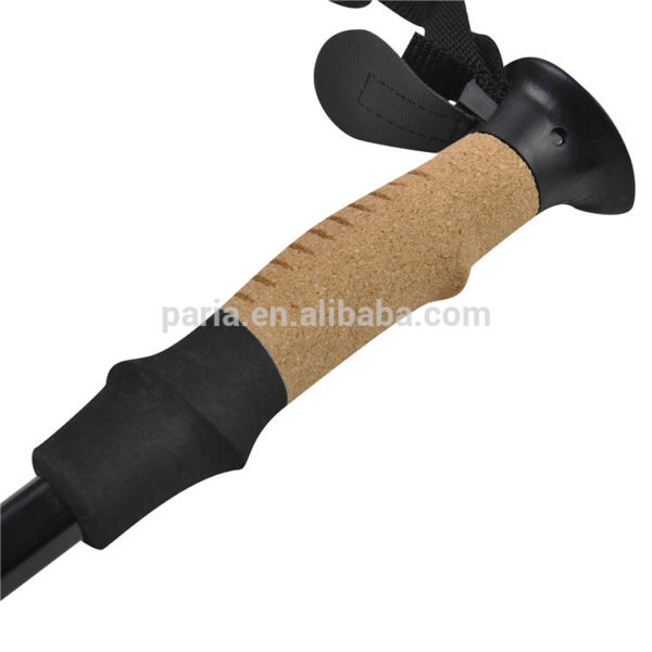 Factory Price AntiShock Retractable Hiking Stick, carbon fiber trekking poles, Trekking Pole - Image 3