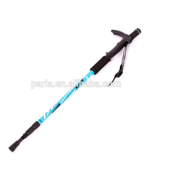 Old People Medical Get Up And Go Cane With Double Grab Handle And Led Walking Stick - Image 3