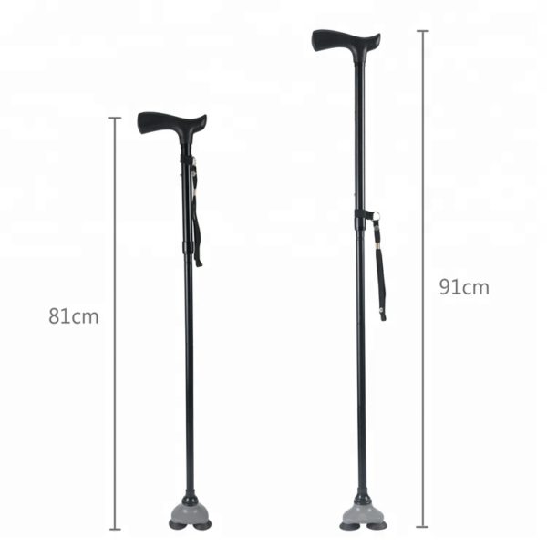 Factory Price Easy pack & carry Foldable walking stick for old, elderly walking stick, walking cane - Image 2