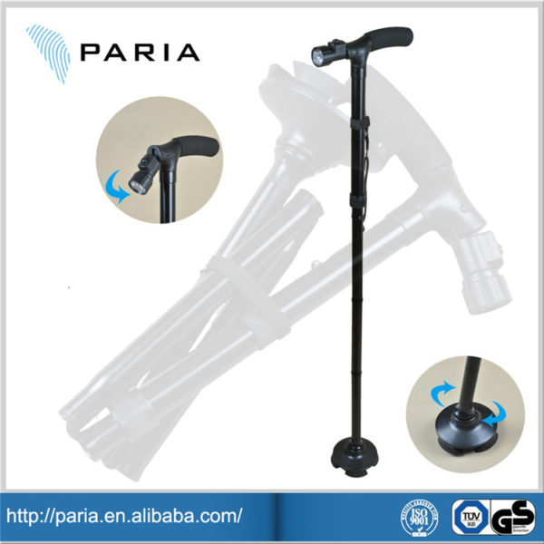 2021 best sell elderly walking stick, walking cane with light, folding walking stick with led light - Image 2