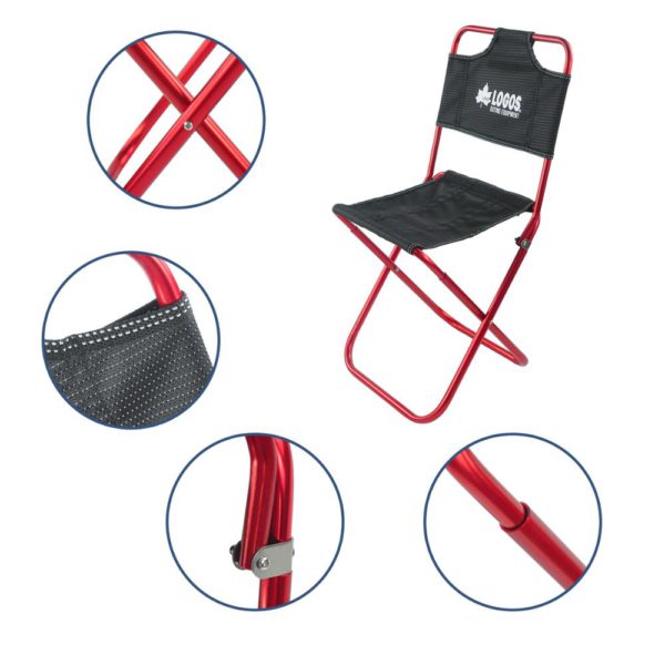 Cheap portable compact small camping chair outdoor beach folding chair  travel stool - Image 6