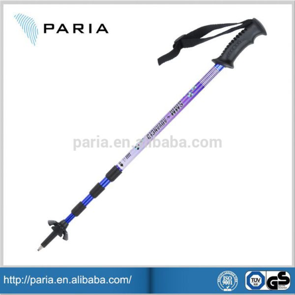 Anti Shock & Retractable cheap carbide tip walking stick, trekking pole carbide tipped - Image 2