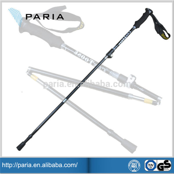 New Anti-shock Portable Outdoor adjustable foldable aluminum walking crutch - Image 2