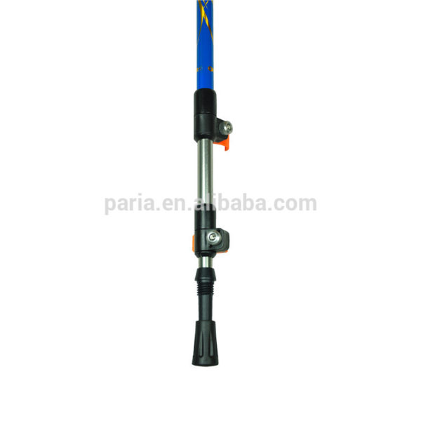 Hiking sticks alpenstock telescoping anti shock trekking pole aluminium hiking pole adjustable - Image 5