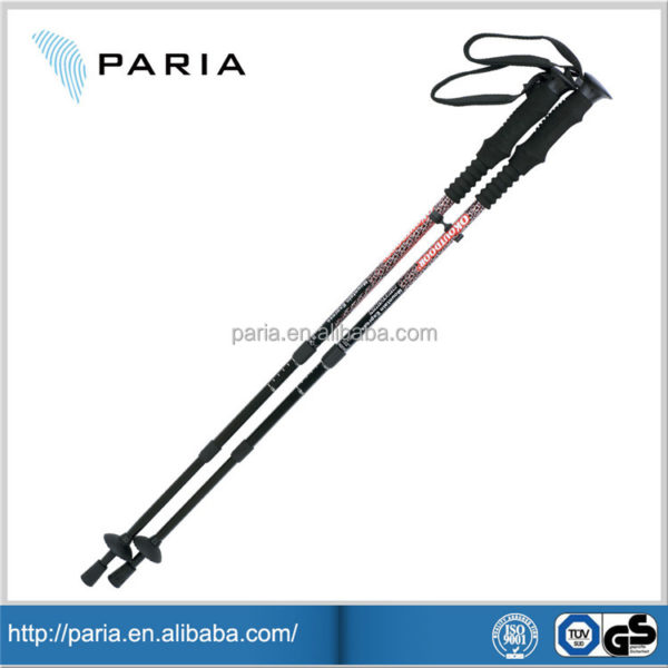 50% carbon fiber external quick lock stick telescopic trekking pole with camera mount - Image 6