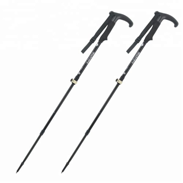 Ultralight adjustable external lock aluminum 7075  walking cane trekking poles hiking sticks - Image 5