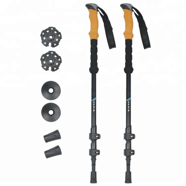 Folding Ultralight hiking walking backpacking carbon stick, walking stick, carbon fiber stick