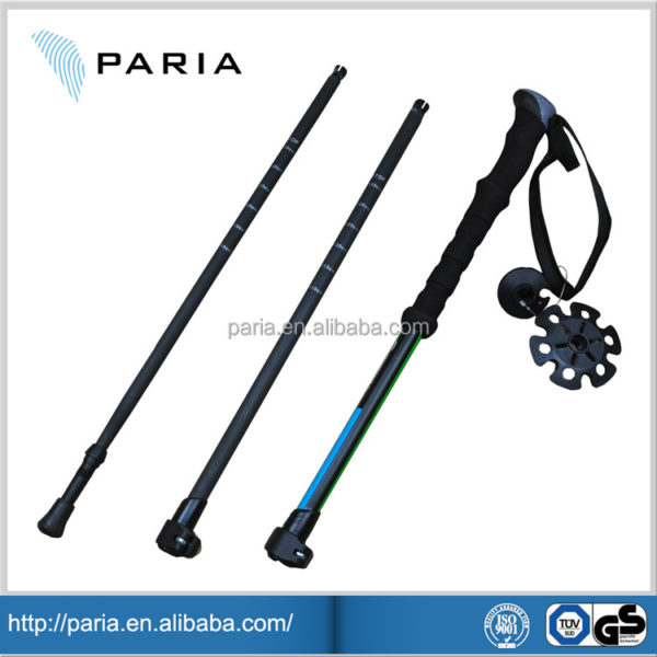 Lightweight carbon fiber telescopic trekking pole, carbon shaft, 100% carbon fiber walking poles - Image 3