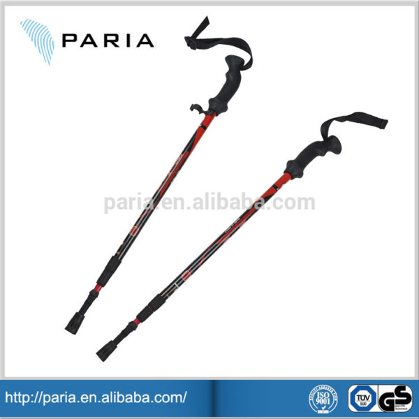 China manufacture OEM/ODM factory price trekking stick aluminium foldable poles walking stick - Image 2