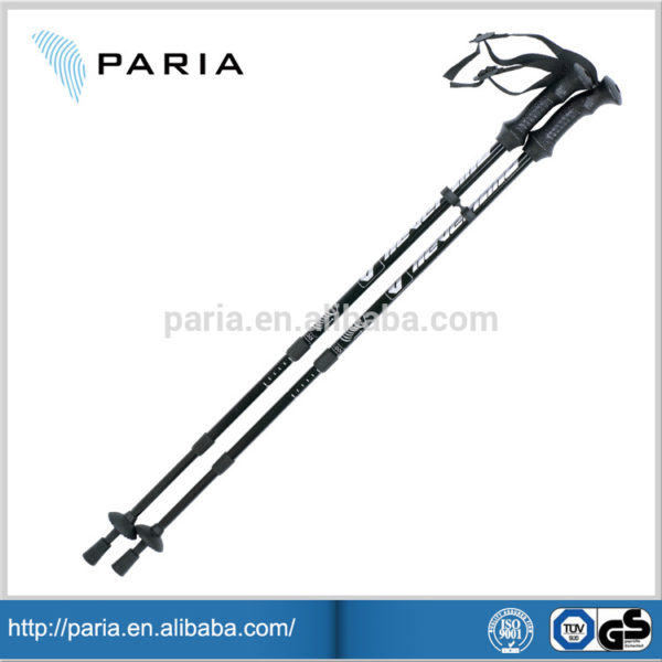 High Quality PP/PVC grip trekking pole, carbon aluminum trekking stick, PP/PVC handle walking stick - Image 3