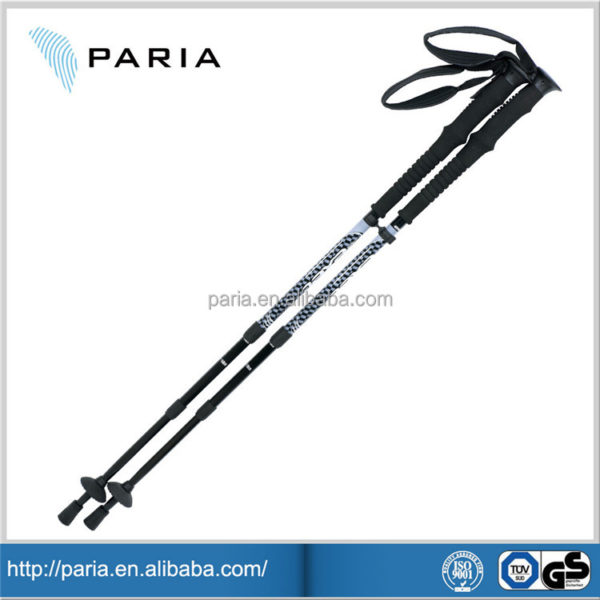 50% carbon fiber external quick lock stick telescopic trekking pole with camera mount - Image 5