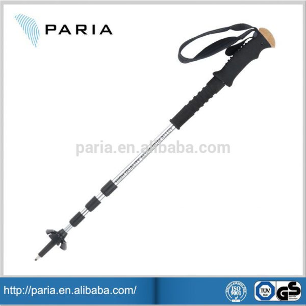 Anti Shock & Retractable cheap carbide tip walking stick, trekking pole carbide tipped - Image 4