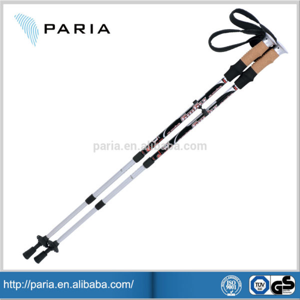 Anti Shock & Retractable cheap carbide tip walking stick, trekking pole carbide tipped - Image 6